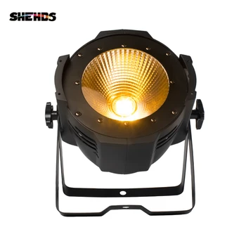 

(4pcs) LED Par Light COB 100W High Brightness DJ DMX Led Cool White and Warm White 100W COB Led Par Light Stage Strobe Effect