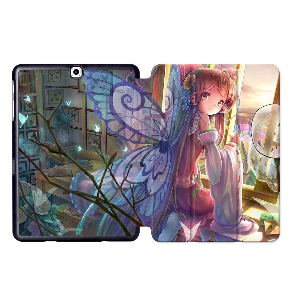 MTT чехол с рисунком аниме для samsung Galaxy Tab S2 9,7 T810 T813 T815 T819, чехол из искусственной кожи с откидной подставкой, умный защитный чехол
