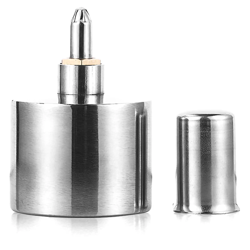 

200Ml Alcohol Burner Biology Chemistry Dental Lab Lamp With Wick Leather Craft Work Heating Tool Safe