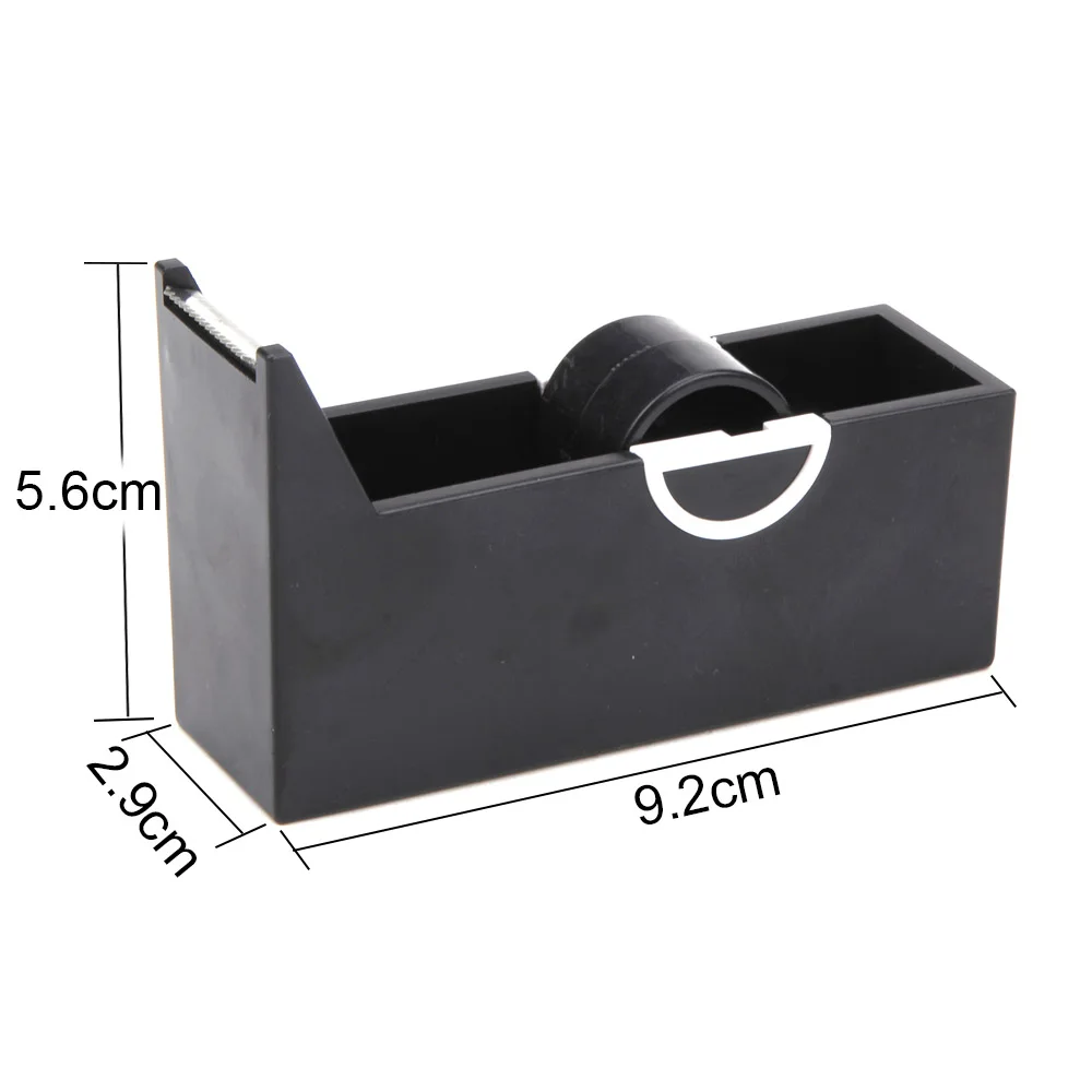 1pc black cutter Наращивание ресниц скотч диспенсер для резки держатель клейкой ленты Пластик держатель ленточно-фрезерный станок для клей для наращивания ресниц, инструменты для макияжа - Цвет: 1pc black cutter