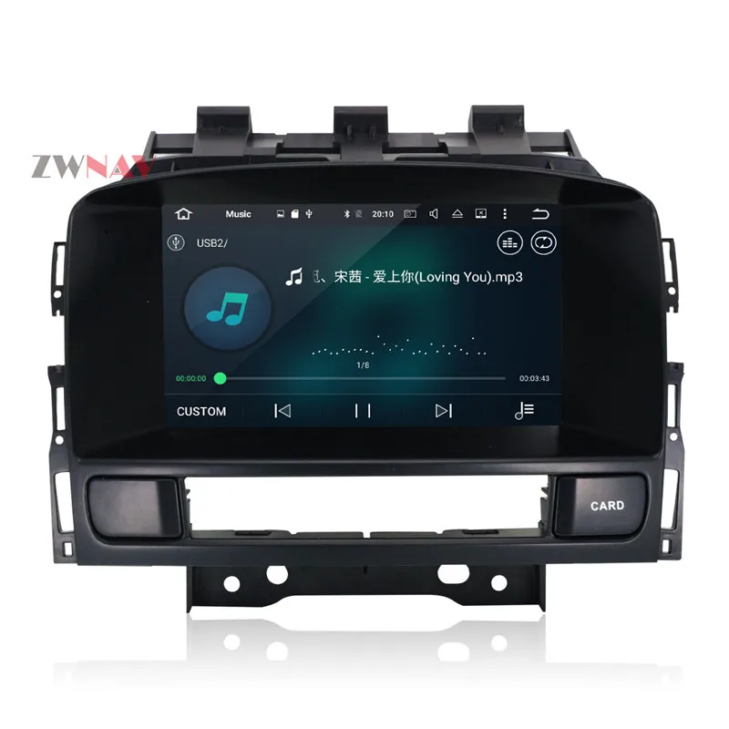 Android 10 встроенный DSP автомобильный радиоприемник с навигацией GPS android экран для Opel Vauxhall Holden Astra J 2010-2013 CD300 CD400