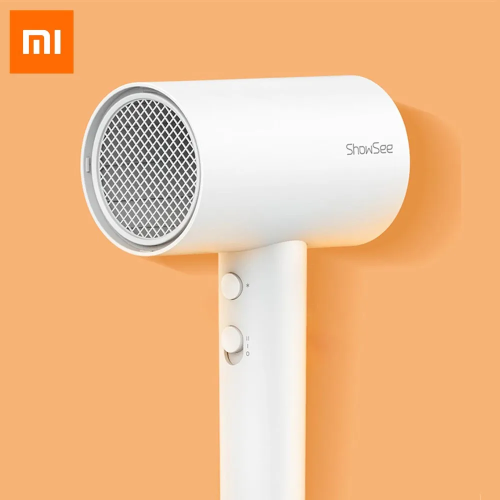 Xiaomi A1-W Анион Фен для волос с отрицательным ионом ухода за волосами конденсатор