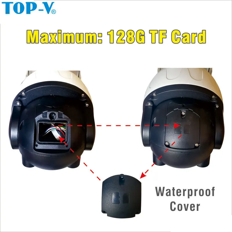 2-мегапиксельная сетевая ip-камера ночного видения 1080p h.264 onvif p2p cctv наружная