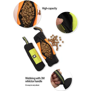 

Dog Training Carry Treats Dog Toys Pet Feed Pocket Pouch Poop Bag Dispenser Truelove Feed Dummy Dog Pet Treat Bag Reflective