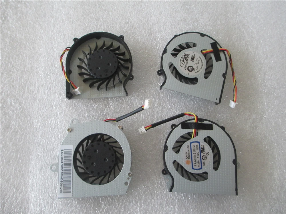 Оригинальный вентилятор для процессора Msi wind u160 U165 S205 PAAD04510FM N226 4510M05F PF1 5V 0.28A |