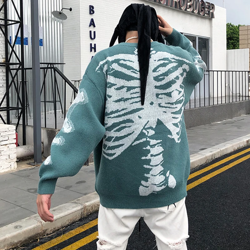 Japanese Vintage Streetwear Women Sweaters Korean O Neck Long Sleeve Oversize Sueter Mujer Streetwear Harajuku Jumpers Femme turtleneck