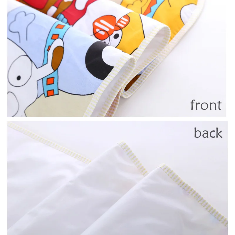 4 Size Baby Changing Mat Cartoon Cotton Waterproof Baby Sheet Changing Pad Table Diapers Urinal Game Play Cover Pet Mattress - Image 5