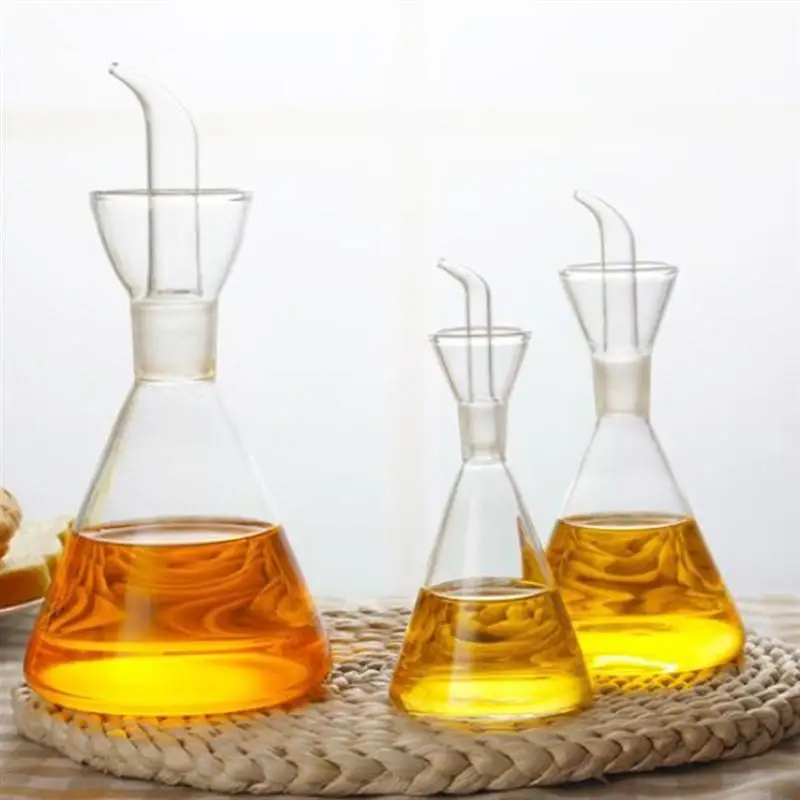 Стеклянный контейнер для масла креативный уксусный горшок бутылка бытовой