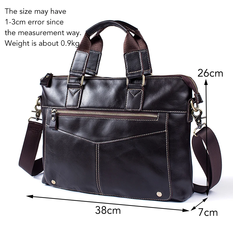 WESTAL мужская Сумка для документов натуральная кожа сумка ноутбука/портфель