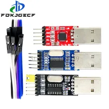 3 pçs/lote = 1PCS PL2303HX + 1PCS CP2102 + 1PCS CH340G USB PARA TTL para arduino PL2303 CP2102 5PIN Módulo USB para UART TTL