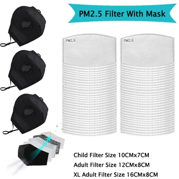 

Fashion Three Dimensional protective Reusable Face Mask Anti Pollution PM2.5 Filter Masks Cotton Anti Dust Mouth Mask Black