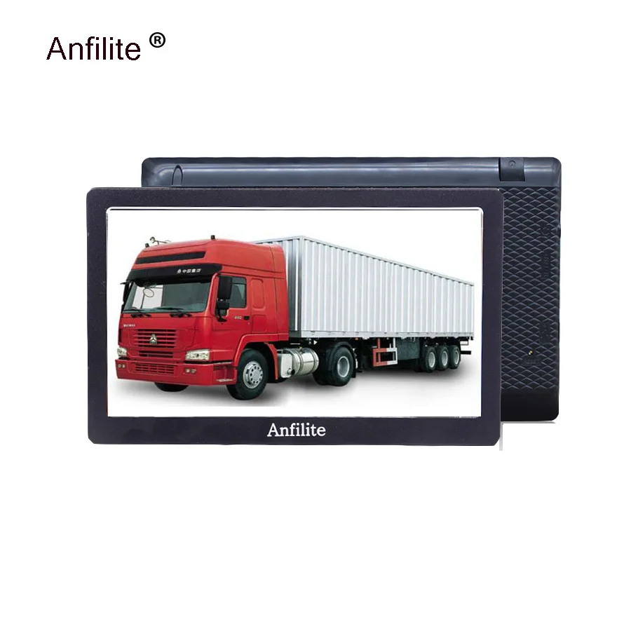 Anfilite " HD емкостный экран кемпинг автомобиль/грузовик gps навигатор Bluetooth AVI 256M 8GB Sat Nav в Европу в Россию Navitel карта