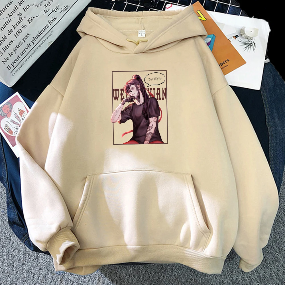 

Harajuku Hoodies Women Mo Dao Zu Shi Print Y2k Aesthetic Autumn Wei Wu Xian Gothic Loose Sweatshirt Vintage Streetwear Pullovers