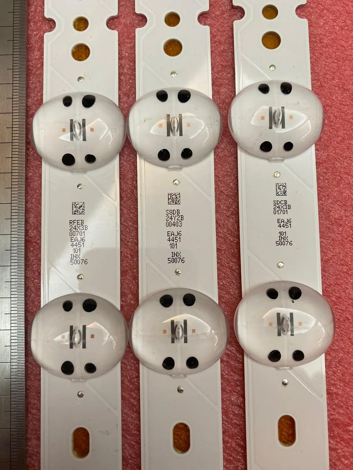 Led para lg Lote Tira Retroiluminação 50uk6520psa 50uk6520 50uk6510psf 50uk6510 50uk6500 50uk6470 Hc500dqn-vcur l 50uk63 65_inx 15 Pçs - - Image 6