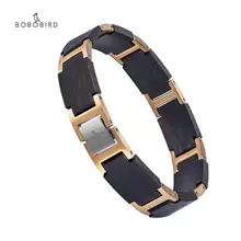  BOBO BIRD Top Luxury Brand Handmade Wood Bracelet Jewelry Gift Men Women Bangle Wristband Hand Bands in Gift 