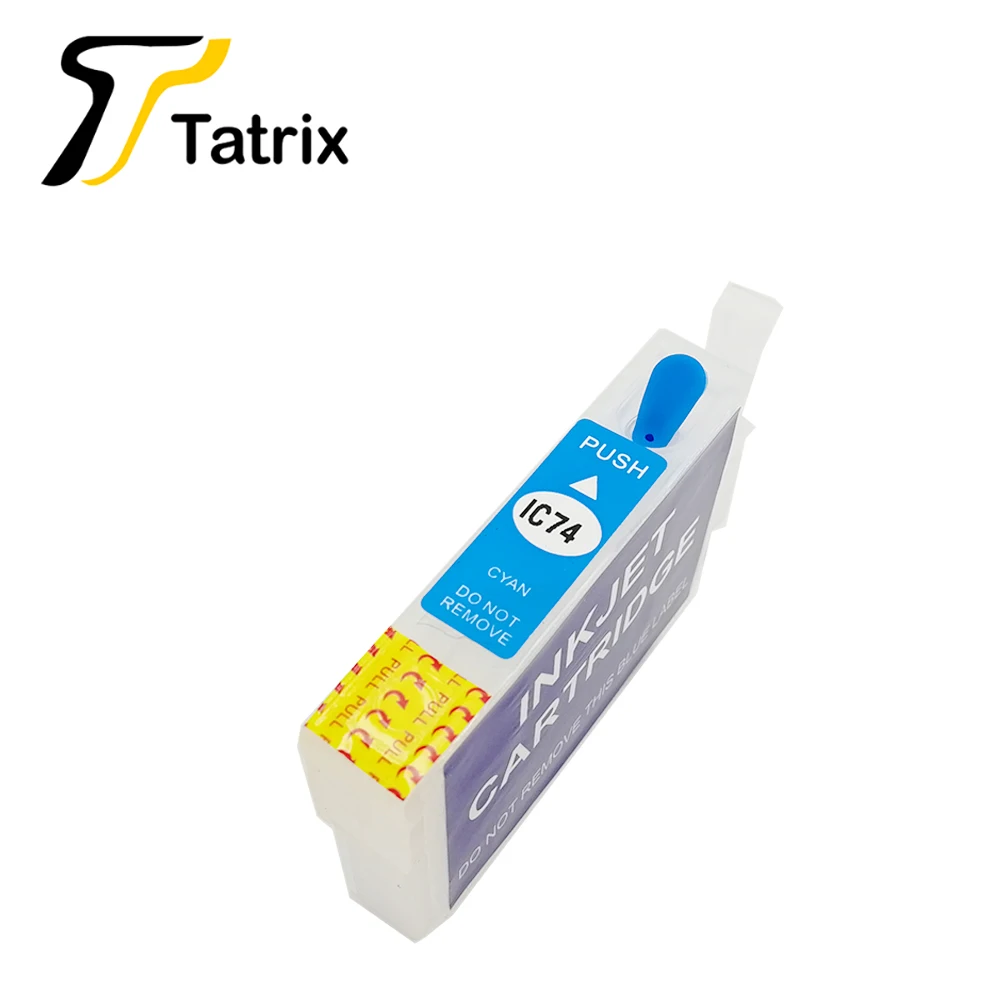 Tatrix IC74 пустые заправляемые чернильные картриджи для ICBK74-ICY74 костюм для PX-M5040F PX-S5040 PX-M5041F PX-S740 PX-M740F PX-M741F
