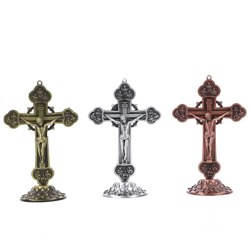 

Jesus Cross Ornament Church Utensils Cross Orthodox Catholic Crafts Decoration Religious Cross