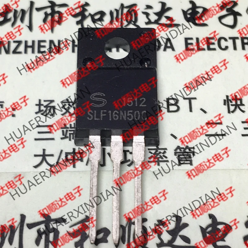 5 шт., новые оригинальные кнопки SLF16N50C TO-220F 500V 16A