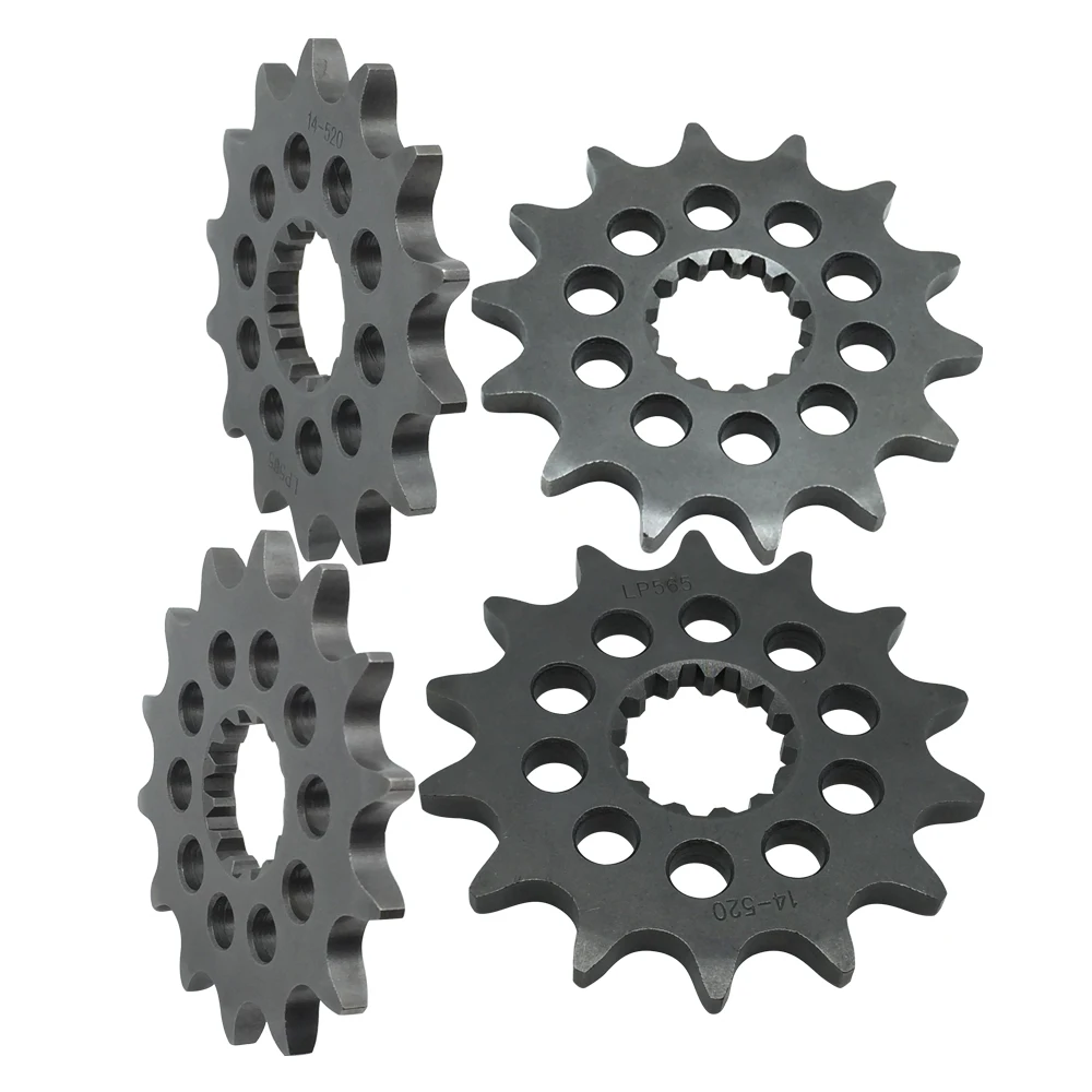 Motorcycle Front Sprocket 520 13t 14t 15t 16t For Kawasaki Kx250 Klx300