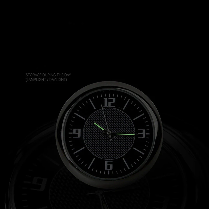Car Interior Ornament Luminous Quartz Zinc Alloy Digital Electronic Clock Watch Car Interior Ornament Luminous Quartz Zinc Alloy Digital Electronic Clock Watch