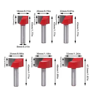 

8Mm Clear Bottom Knife Countertop Milling Cutter Woodworking Milling Cutter Engraving Machine
