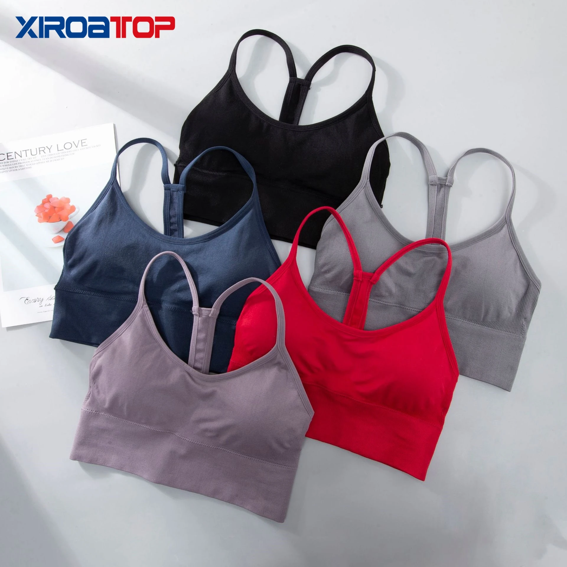 Sports Bra Womens Bras Sports Underwear Fashion Women Bra Breathable Sports Bra Anti-sweat