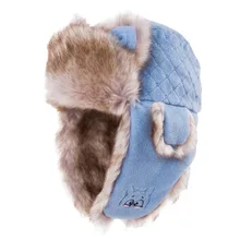 Зимняя женская шапка-бомбер из искусственного меха Милая кошка Наушники на уши шапка на открытом воздухе лыжные снежные шапки русская ушанка 4 цвета теплая ветрозащитная
