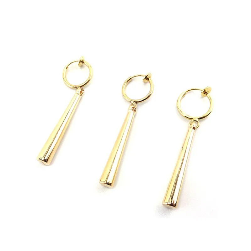 Anime Ear Clips 4 styles Anime One Piece Pirate Hunter Roronoa Zoro Cosplay Accessories Ear Drop Dangle Earrings Set Ear Nail Clip set