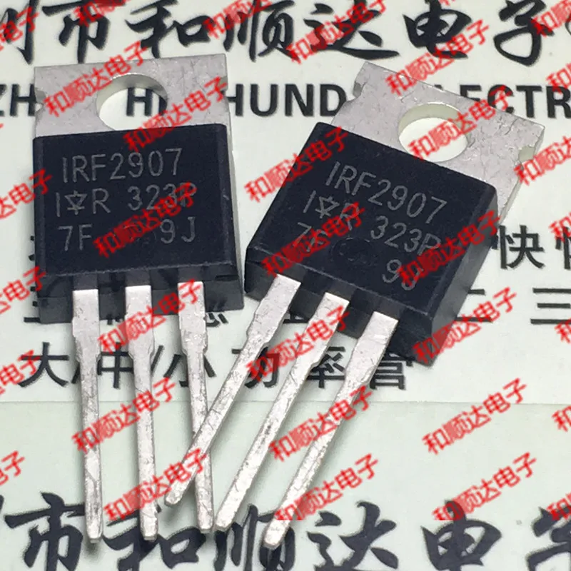 10pcs/lot IRF2907 New Spot TO 220 75V 170A|Integrated Circuits ...