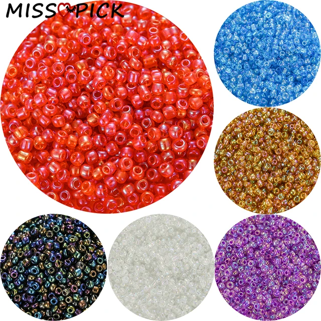 300/500Pcs 3mm Czech Glass Seed Beads Mixed Color Loose Spacer Beads For  Jewelry Making Diy Necklace Bracelets Accessories - AliExpress