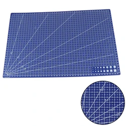 Planche à découper A3, Patchwork bleu, tapis de découpe, bricolage manuel, découpe de papier, garniture de menuiserie, tapis de découpe de papier d'art 