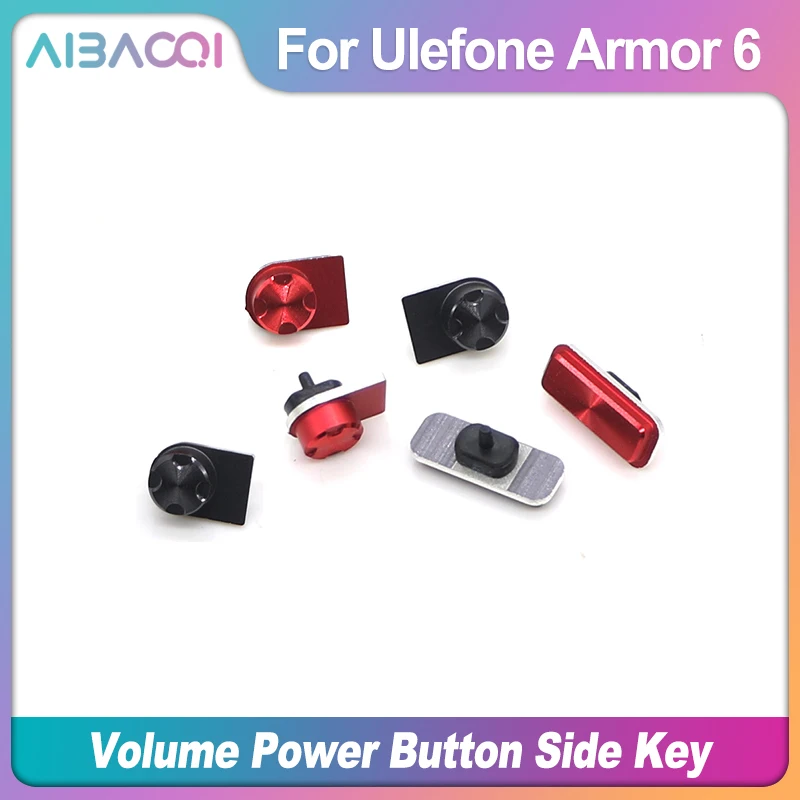 AiBaoQi Фирменная Новинка кнопка регулировки громкости боковой ключ для Ulefone Armor 6 кнопок громкости+ Быстрая