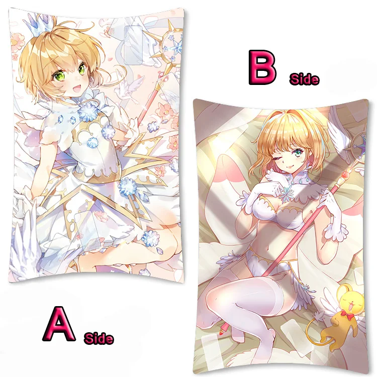 Аниме Cardcaptor Sakura Sakur КИНОМОТО; Nadeshiko Dakimakura обниматься тела чехол отаку подушки с пикантным принтовым наволочка 35x55 см - Цвет: 14