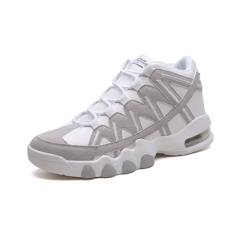 Мужские баскетбольные кроссовки для мальчиков Jordan 4 Cushionning Boots Ретро Jordan 9 баскетбольные кроссовки мужские Jordan обувь Uptempo Lebron обувь - Цвет: Белый
