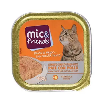 

Mic&Friends - Paté Con Pollo - Alimento Completo para Gatos - 100 g