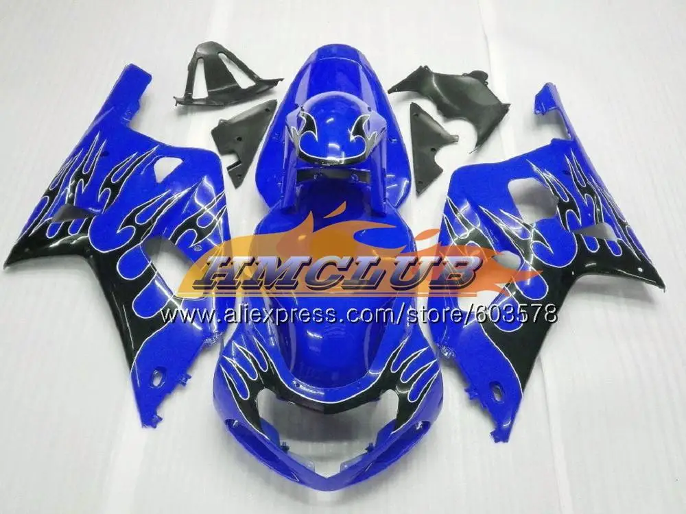 Корпус для SUZUKI GSX-R600 GSXR-600 K1 GSXR600 01 02 03 белый черный 4CL. 80 GSXR 600 750 GSXR-750 GSXR750 2001 2002 2003 обтекатель - Цвет: No. 20