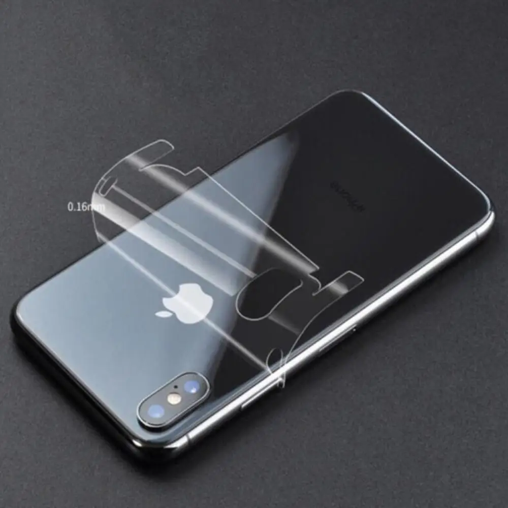 Задняя защита для экрана iPhone 11 Pro Max пленка из мягкого ТПУ X XR XS Защитная
