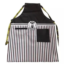 Полностью кожаный материал Парикмахерская накидка для салона Парикмахерская 65x86 см Высокое качество Черный парикмахерский Фартук водонепроницаемый парикмахер