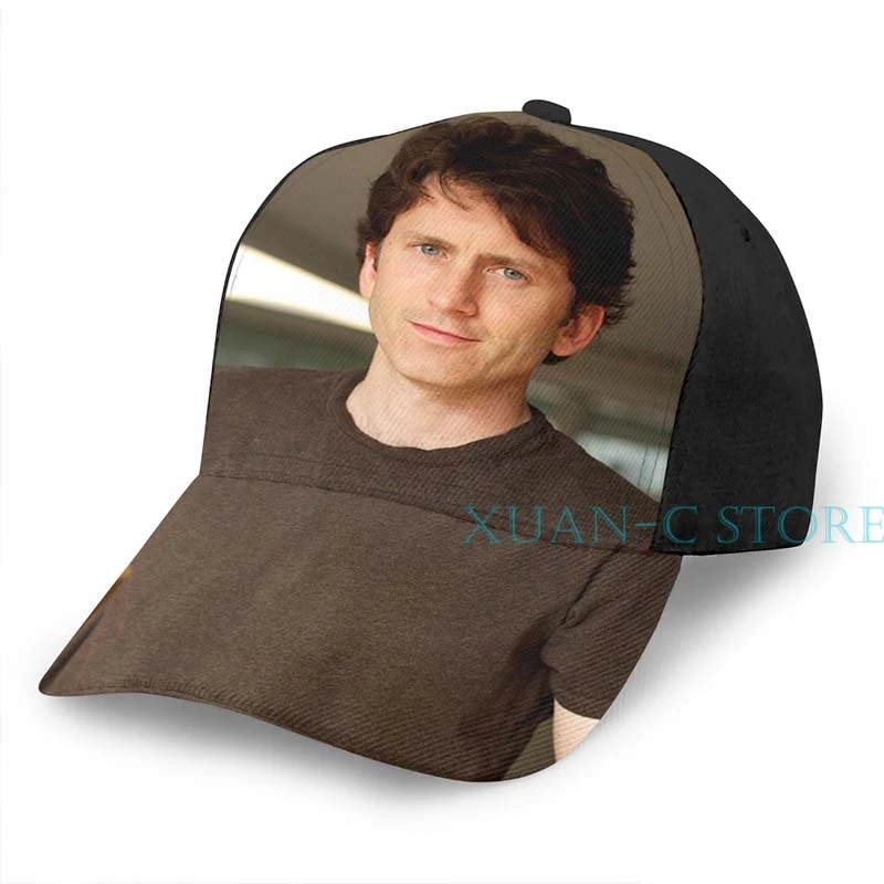 Баскетбольная Кепка Todd Howard want your money для мужчин и женщин, модная черная шляпа унисекс с принтом - Цвет: One Size