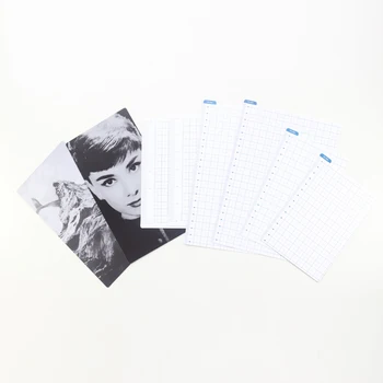 

Domikee classic PP index divider for 6 holes binder planner notebooks,fine ruler divider/bookmark for traveler journals,4 sizes