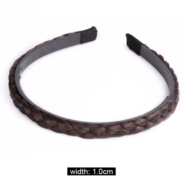 shein hair accessories Fashion Women Twist Hairbands Toothed Non-slip Headbands Girls Braid Hair Accessories Adjustable Head Band Bezel Headwear wide headbands for short hair