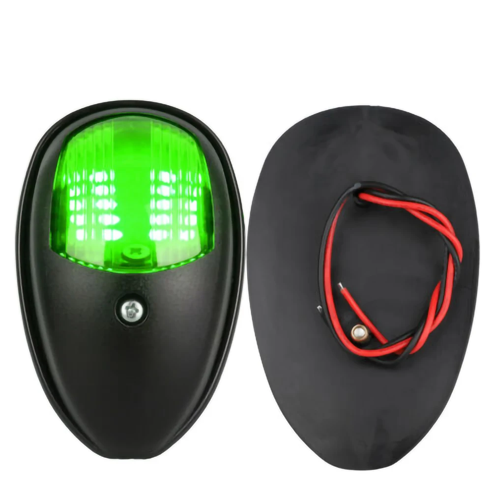 Морские навигационные огни 2 шт 40LED навигационные огни красный и зеленый для порта/правого борта морской/лодки/яхты навигационное оборудование лодки