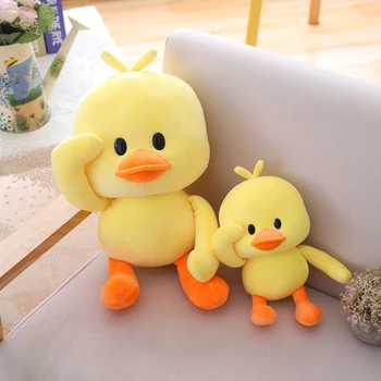 30 70cm Duck Plush Toys Duck Doll Big Yellow Duck Stuffed Animals Toys for Baby I Wanna Hug One!