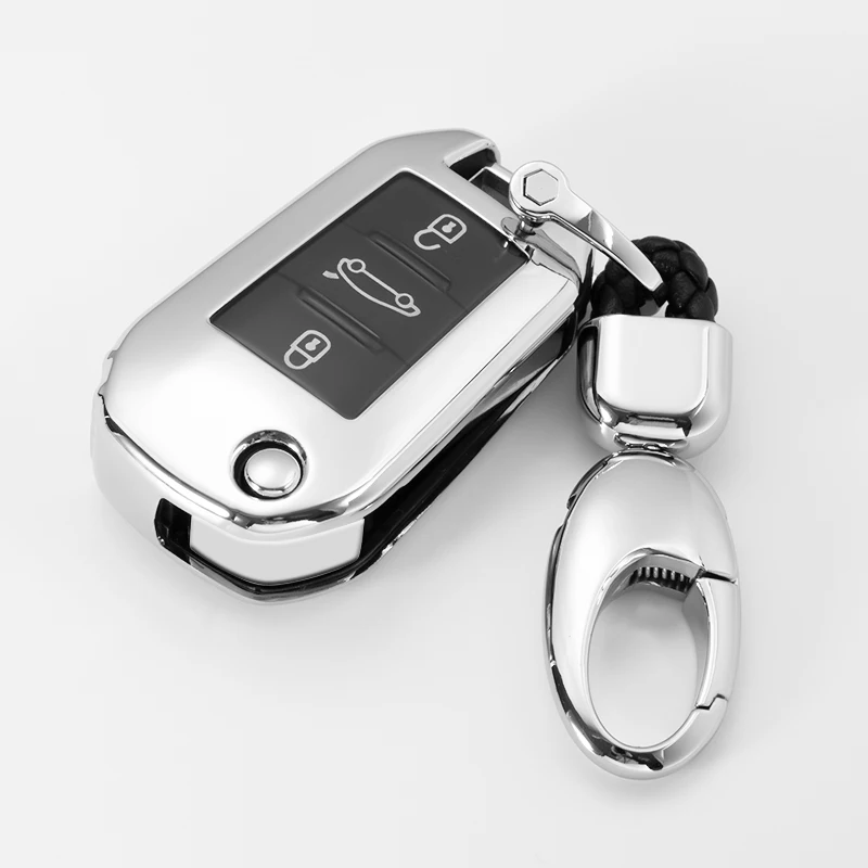 Новинка мягкий силиконовый чехол из ТПУ для автомобильного ключа с полным