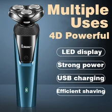 

Electric shaver men's waterproof wet and dry razor smart display excellent product