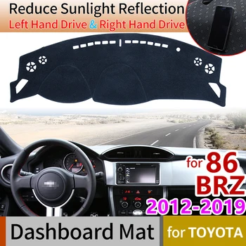 

for Toyota 86 GT86 FT86 Scion FR-S Subaru BRZ 2012~2019 Anti-Slip Mat Dashboard Dash Cover Pad Sunshade Dashmat Accessories 2018