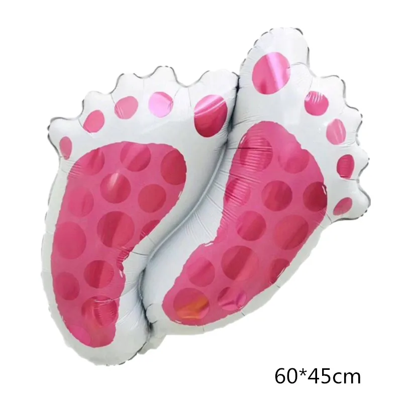 1 шт Baby Shower It Is A Boy/девушка с воздушными шарами 1-й воздушный шар на день рождения Корона Лук Globos BABY День рождения украшения Дети Baloon - Цвет: 24