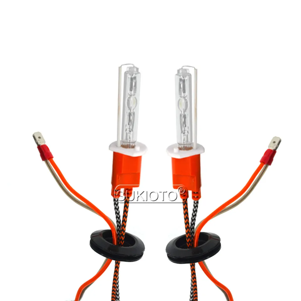 SUKIOTO 2PCS 24V 75W 100W 150W hid xenon bulb H7 5000K H1 H3 4300K 6000K Spare lamp replace high power bright car front lights (9)