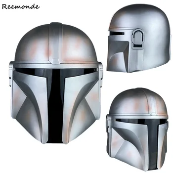 

2019 The Mandalorian Mask Cosplay Jedi Knight Mask Star Wars PVC Masks Helmet Full Face Masks Halloween Party Props Men Adult