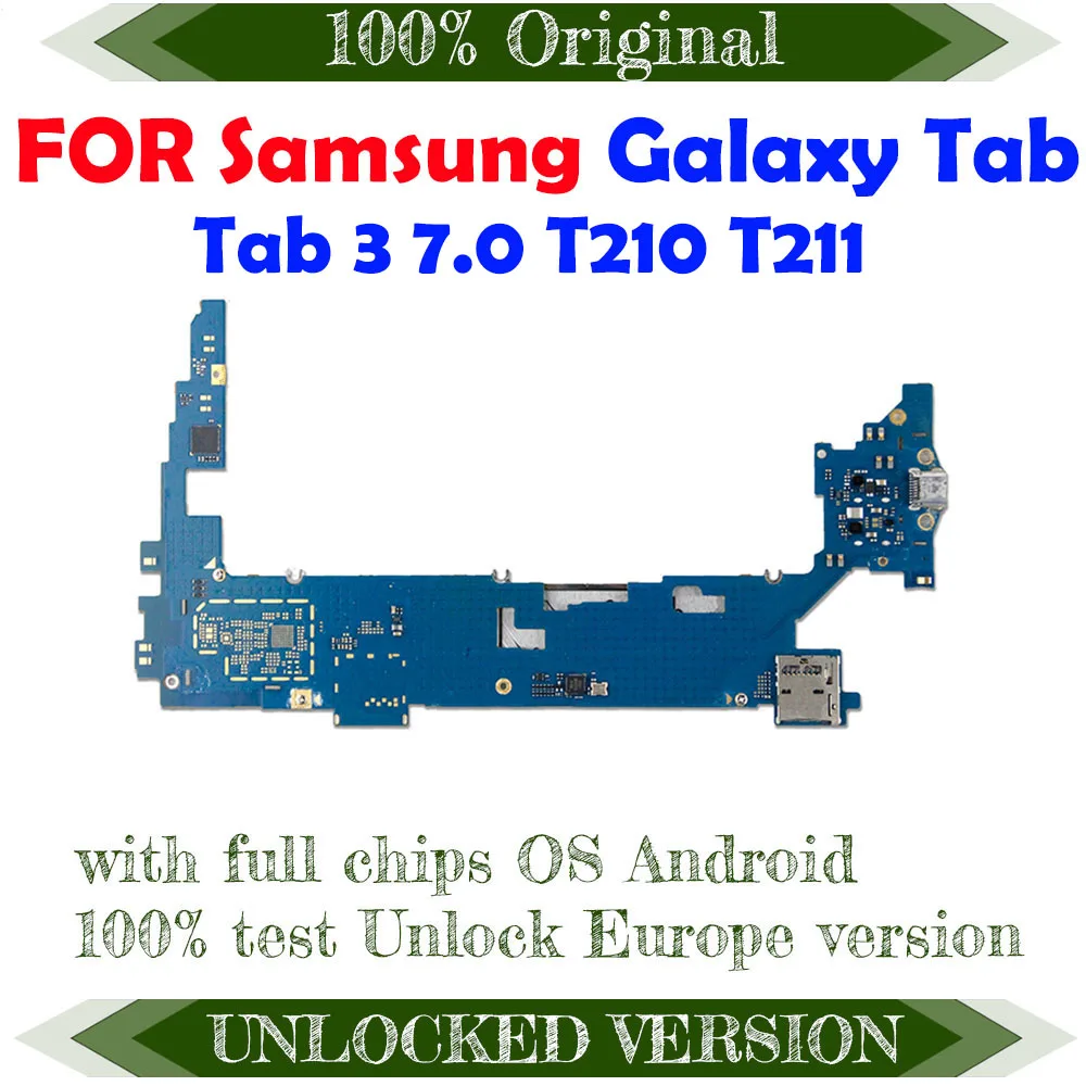 Разблокированная материнская плата TDHHX протестированная с чипами для Samsung Galaxy Tab 3